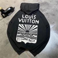 LOUIS VUITTON コピー パーカー 版画 ロゴ プ...