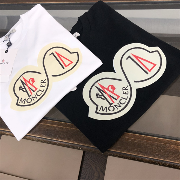 MONCLER スーパーコピー Ｔシャツ 定番のロゴ プリント柄 2色 モンクレール
