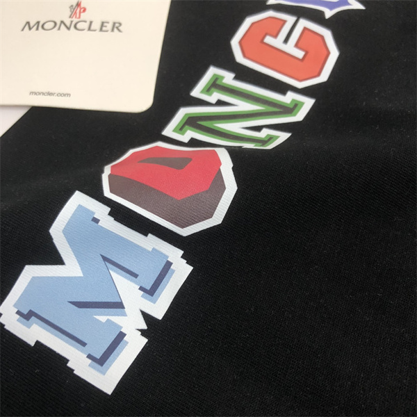 MONCLER コピー Ｔシャツ ロゴ プリント 100％コットン 通気性 モンクレール