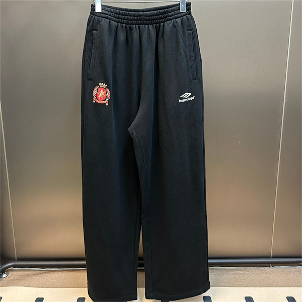 Manchester United F.C.X BALENCIAGA スーパーコピー スウェットパンツ コラボ 刺繡ロゴ 通気性 綿 バレンシアガ