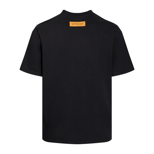 2024人気の定番 ルイヴィトン スーパーコピー Ｔシャツ 刺繡 ロゴ シンプル 純綿素材 LOUIS VUITTON