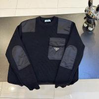 安価で品質保証 PRADAコピーウンドネックセーター着回しの...