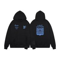 高品質の感触 ルイ ヴィトンのロゴプリントパーカー2024 ...