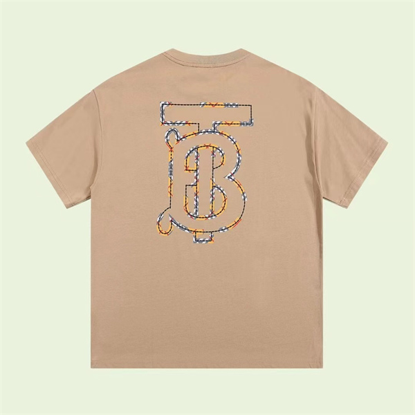 2024お得 BURBERRY バーバリー半袖Tシャツコピー チェック柄のTBロゴベーシック万能