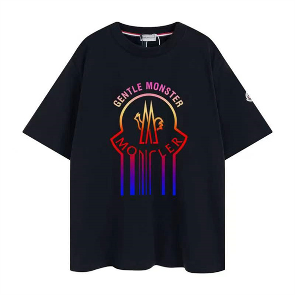 男女兼用MONCLER モンクレール半袖Tシャツコピー 2色展開 着心地よい汎用性の高い新品