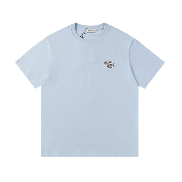 MONCLER スーパーコピー Ｔシャツ ワッペン 純綿生地 ユニセックス モンクレール