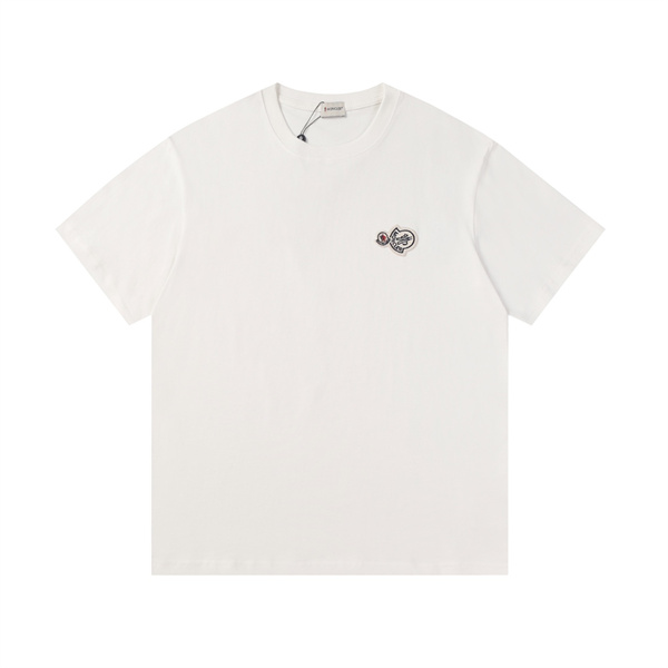 MONCLER スーパーコピー Ｔシャツ ワッペン 純綿生地 ユニセックス モンクレール