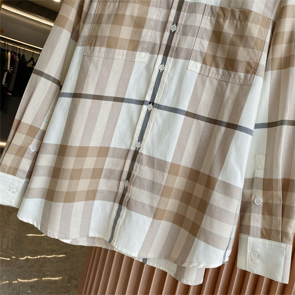 バーバリー コピー シャツ チェック柄入り vintage 胸ポケット URBERRY