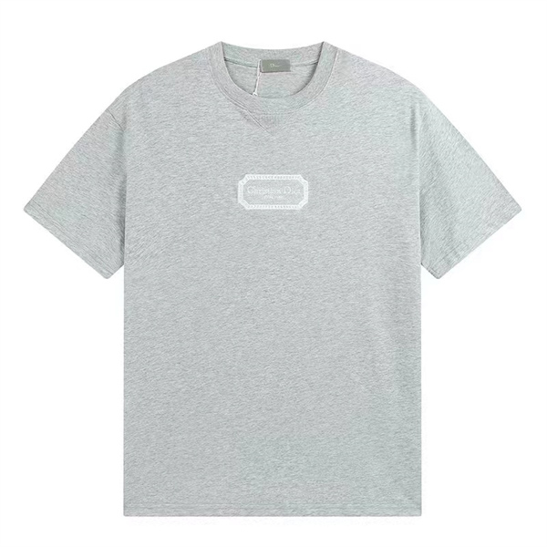 DIOR 24SS春夏 ディオールコピー半袖Tシャツ刺繍ロゴ入り4色展開 コスパ最高のプライス