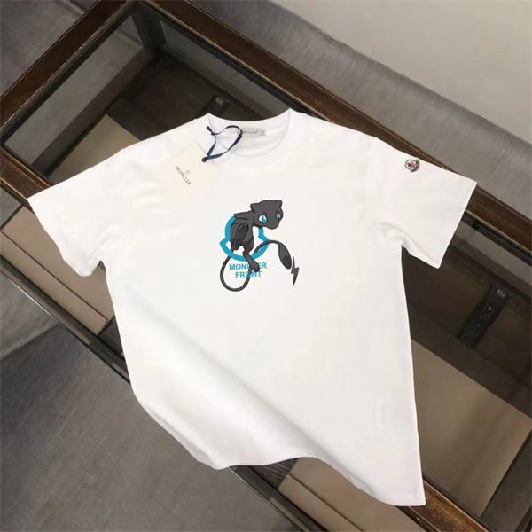 MONCLER春夏人気 モンクレール × ポケモン 半袖Tシャツスーパーコピー 男女兼用