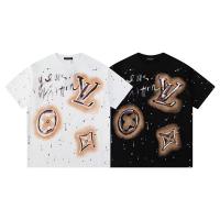 2024LOUIS VUITTONコピー ルイヴィトン半袖Tシャツ カジュアルに馴染む 2色展開