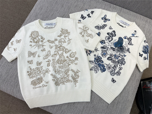 ディオール（Dior） スーパーコピーが夏の新作刺繍セーターTシャツを発表！コピー