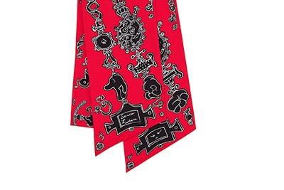 エルメスから日本限定発売のスカーフ - バロックとサブカルチャーという意外な融合