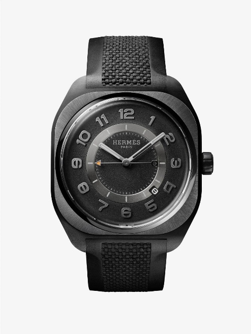 エルメスのメンズ腕時計《エルメスH08》堅牢なクッション型ケースに円形の文字盤コピー エルメスのメンズ腕時計《エルメスH08》堅牢なクッション型ケースに円形の文字盤コピー