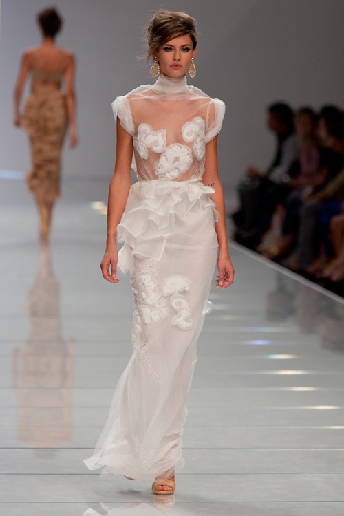 スポーティでグラマラスなエルマンノシェルヴィーノ(ERMANNO SCERVINO)、2012年春夏コレクションコピー