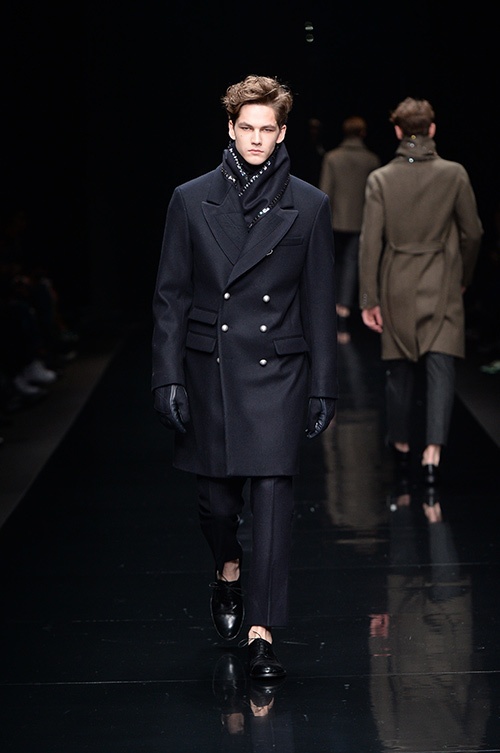 エルマンノ シェルヴィーノ2015-16年秋冬メンズコレクション - 現代的なロマンティック＆ロックコピー