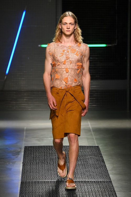 MSGM 2016年春夏メンズコレクション - ストリートアートによる新ニットウェア時代の幕開けコピー