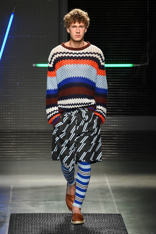 MSGM 2016年春夏メンズコレクション - ストリートアートによる新ニットウェア時代の幕開けコピー