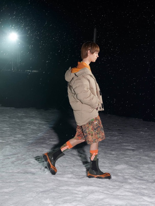 MSGM 2021年秋冬メンズコレクション - 雪山でのアドベンチャー、自然への羨望コピー MSGM 2021年秋冬メンズコレクション - 雪山でのアドベンチャー、自然への羨望コピー