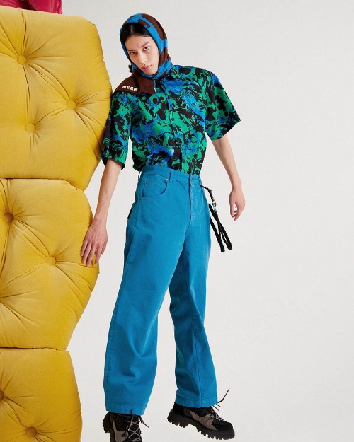 MSGM 22-23年秋冬メンズコレクション - 色と柄で旅する、混沌とした時間の世界コピー MSGM 22-23年秋冬メンズコレクション - 色と柄で旅する、混沌とした時間の世界コピー