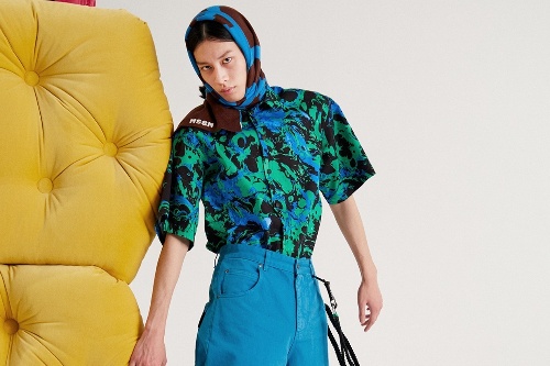 MSGM 22-23年秋冬メンズコレクション - 色と柄で旅する、混沌とした時間の世界