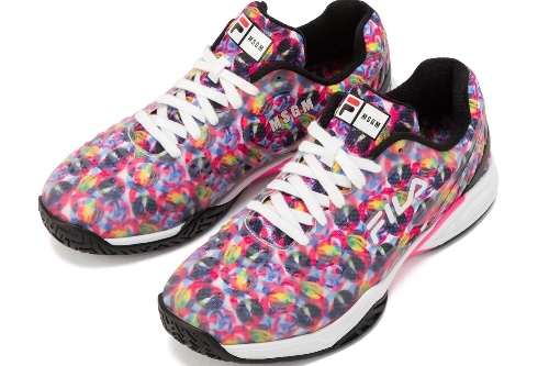 フィラ×MSGM“タイダイ柄”シューズ、Wネーム配したアッパー＆テニスプレイに向けた高機能ソールで