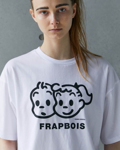 フラボア×オサムグッズ初コラボ、キャラ入り水玉Tシャツ＆フェイス型バッグなどコピー