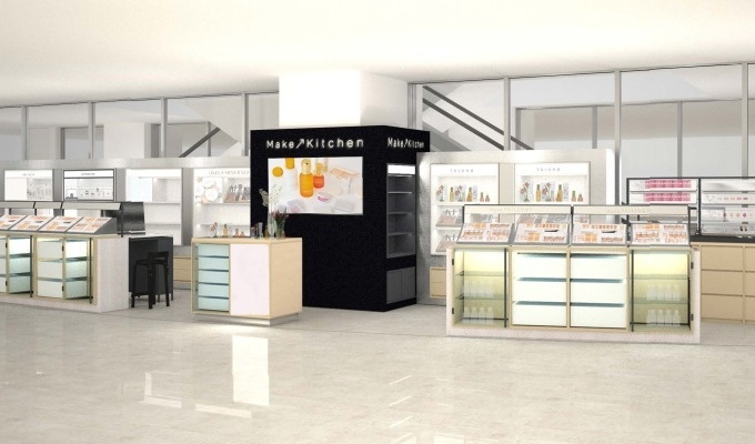 コスメキッチンの新セレクトショップ「メイクアップキッチン」関西1号店が大阪に、日本初上陸ブランドなどコピー
