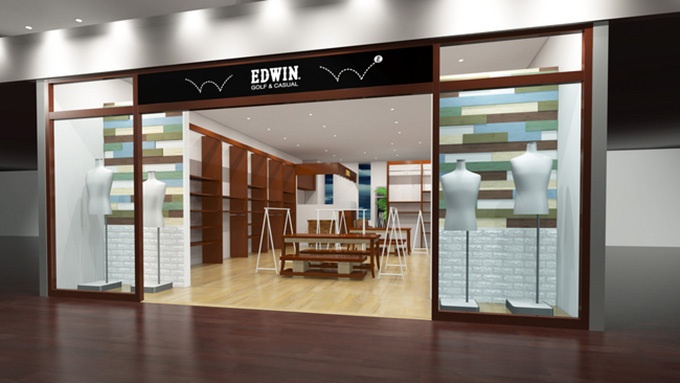 エドウインの新コンセプトショップ「EDWIN GOLF & CASUAL銀座店」がオープンコピー