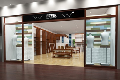 エドウインの新コンセプトショップ「EDWIN GOLF & CASUAL銀座店」がオープン