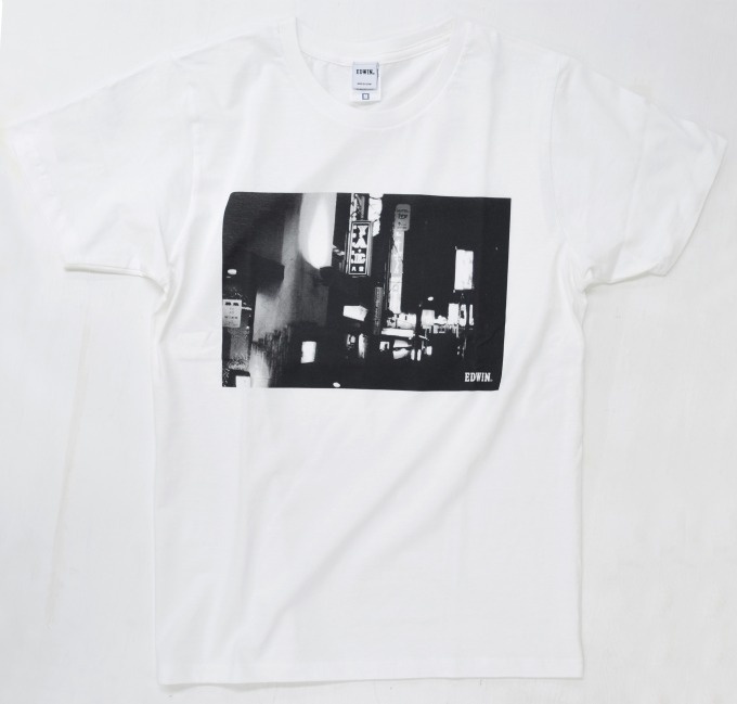 エドウイン、創業地・日暮里の街並みを映した100枚限定のフォトTシャツ発売 コピー