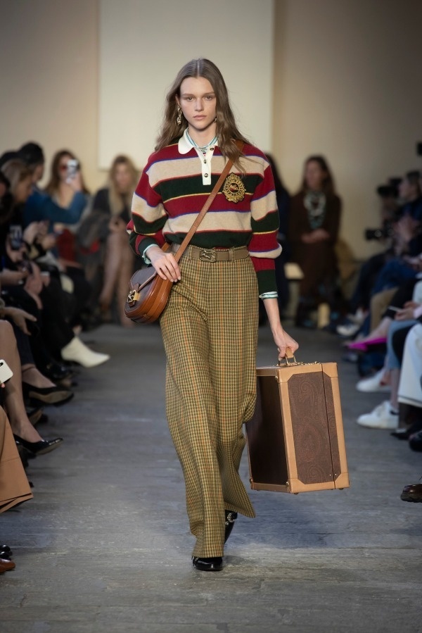 エトロ 2019-20年秋冬ウィメンズコレクション - 英国貴族がグランジと出会う時コピー