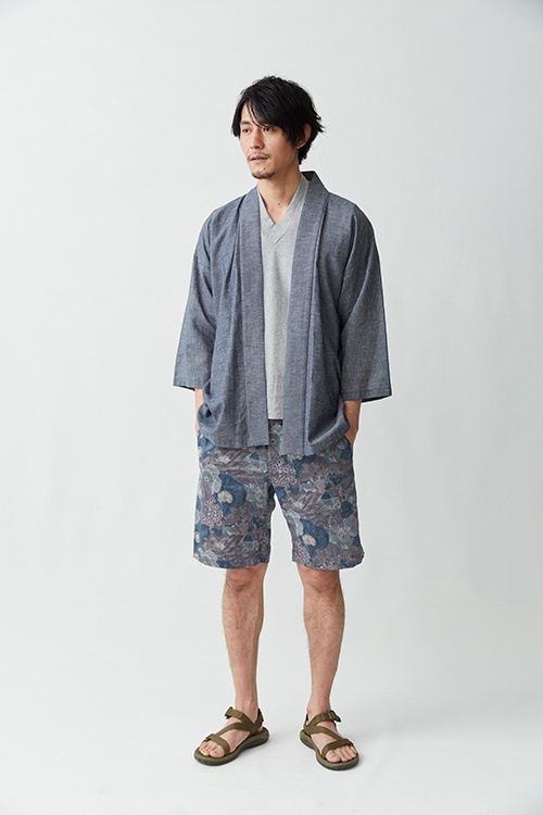 和ROBE(ワローブ) 2015年夏コレクション - 浴衣やはんてんをシャツ素材でカジュアルにコピー