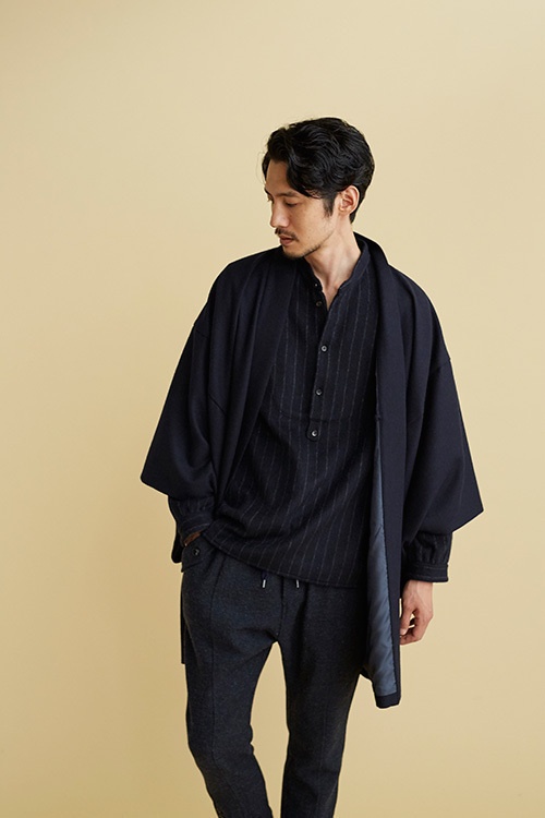 トローヴの浴衣ライン「和ROBE」から初の冬アイテム - 高機能な羽織りコート2型が発売コピー