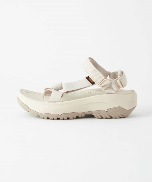 Teva「ハリケーン」厚底サンダルにトープ&ベージュのグラデ、グリーンレーベル リラクシング別注色コピー Teva「ハリケーン」厚底サンダルにトープ&ベージュのグラデ、グリーンレーベル リラクシング別注色コピー