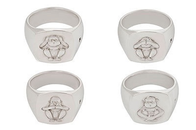 トムウッド、見ざる・聞かざる・言わざる・‟しざる”四猿モチーフのリングを限定発売