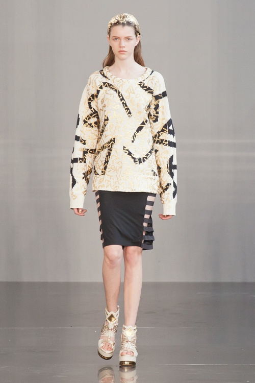 古代エジプト文化をポップにアレンジ - トップショップ ユニーク(TOPSHOP UNIQUE)、2012年春夏コレクションコピー