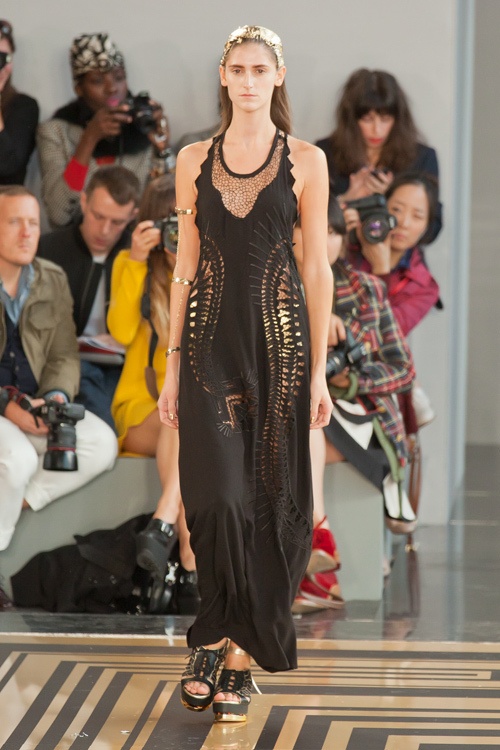 古代エジプト文化をポップにアレンジ - トップショップ ユニーク(TOPSHOP UNIQUE)、2012年春夏コレクションコピー