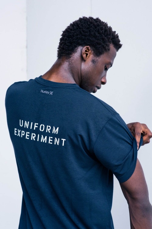 ユニフォーム エクスペリメント×ハーレー、ロゴ入り高機能Tシャツ&水陸両用ショーツコピー ユニフォーム エクスペリメント×ハーレー、ロゴ入り高機能Tシャツ&水陸両用ショーツコピー