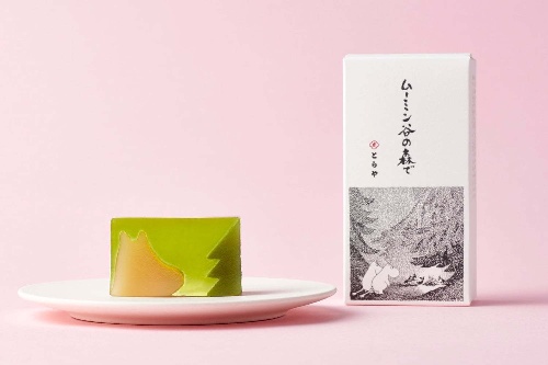 ムーミンが和菓子とコラボ、“ムーミン谷の森”を表現したとらやの羊羹＆清月堂本店「ムーミンハグ最中」