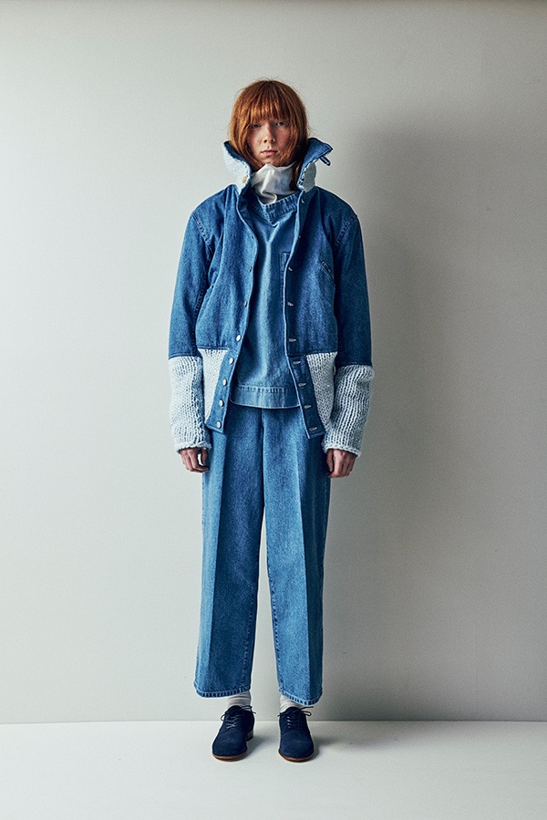 ディガウェル 2017-18年秋冬コレクション - 縦のラインで体を覆い、服を着るということコピー