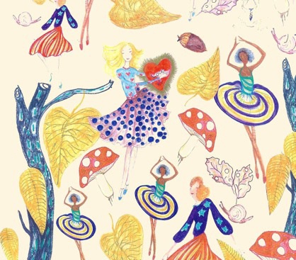 ツモリチサト(TSUMORI CHISATO)、初の本格原画展「ツモリの森」コピー