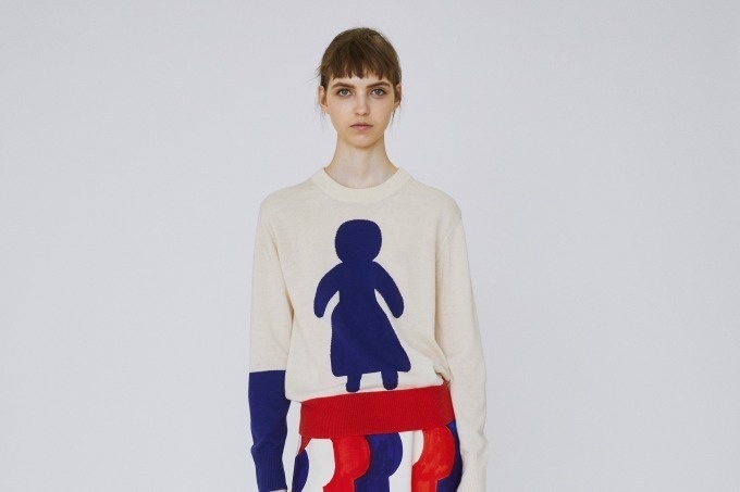 ツモリチサト新シリーズ「O&O」“男の子と女の子”マーク＆トリコロールのTシャツやニットなど