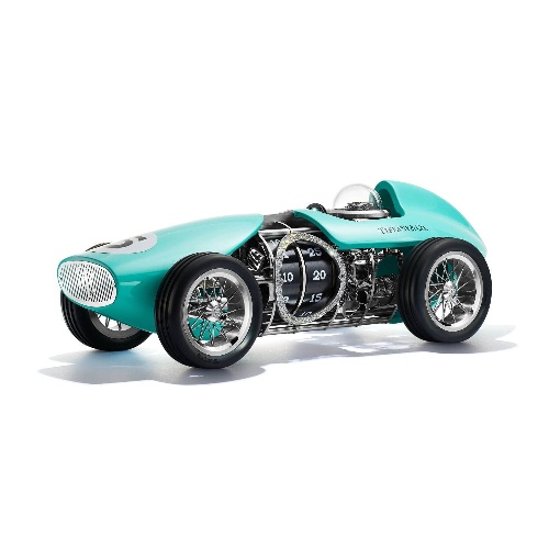 ティファニー”レースカー”着想の置き時計、ティファニーブルーのボディ×輝くダイヤのベゼルコピー ティファニー”レースカー”着想の置き時計、ティファニーブルーのボディ×輝くダイヤのベゼルコピー