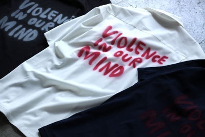 soeの新作Tシャツ＆シャツ、復刻したアートワークをスプレープリント