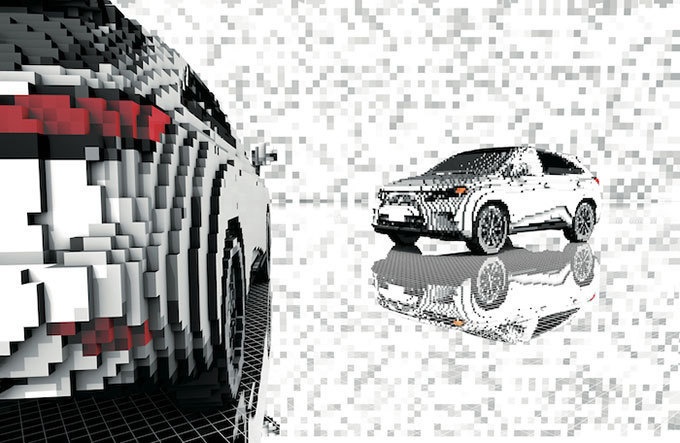 ソマルタ＆アンリアレイジがレクサスを大胆にデザイン - 車体が、羽のある生命体に変化！コピー