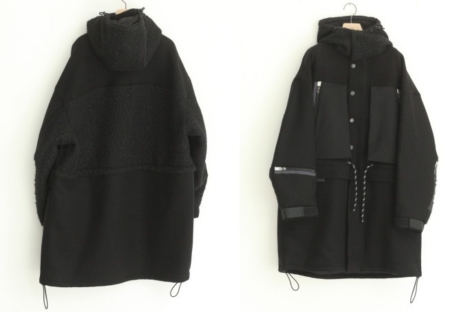 ソーイのメンズコート東京・中目黒M.I.U.限定発売、18年秋冬東コレバックステージの写真展もコピー