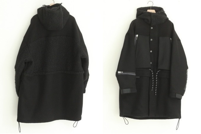 ソーイのメンズコート東京・中目黒M.I.U.限定発売、18年秋冬東コレバックステージの写真展も