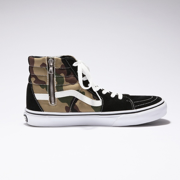 ソフ×VANS コラボコレクション、カモフラ柄のスニーカーやフーディなどコピー