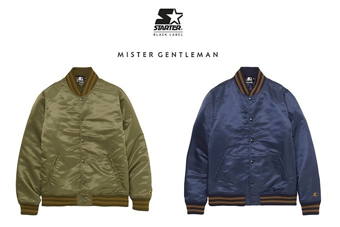 ミスター・ジェントルマン×スターター・ブラックレーベルのコラボ・アワードジャケット発売コピー